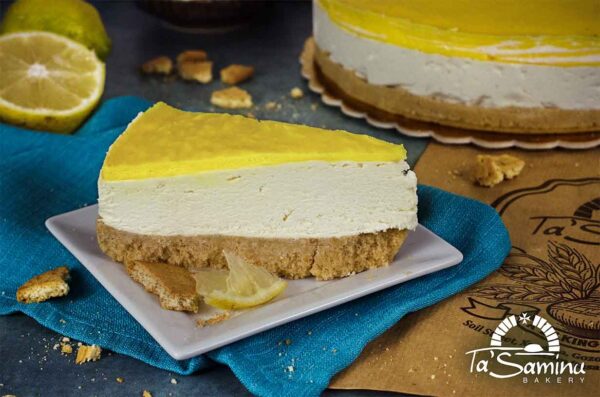 Lemon Cheesecake Portion