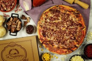 BBQ Pork Pizza