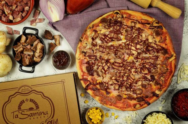 BBQ Pork Pizza