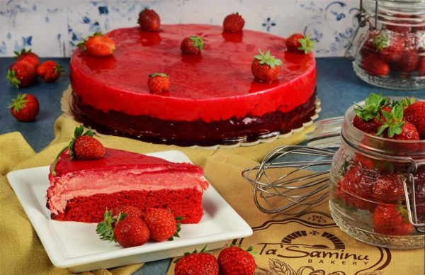 Strawberry Gateau