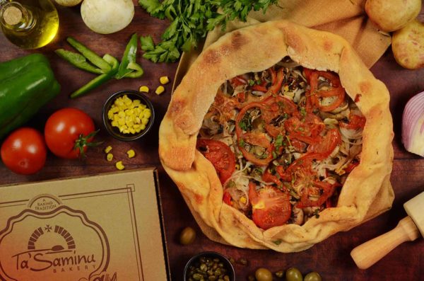 Vegetarian Ftira