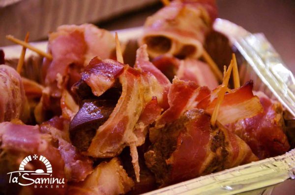 Liver & Bacon Wraps