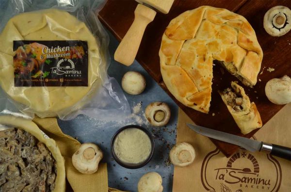 Frozen Chicken & Mushroom Pie
