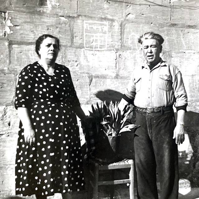 Massamino Rapa & his wife Ġanna