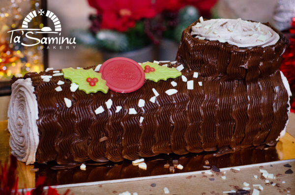 Chocolate & Mousse Roulade Christmas Log
